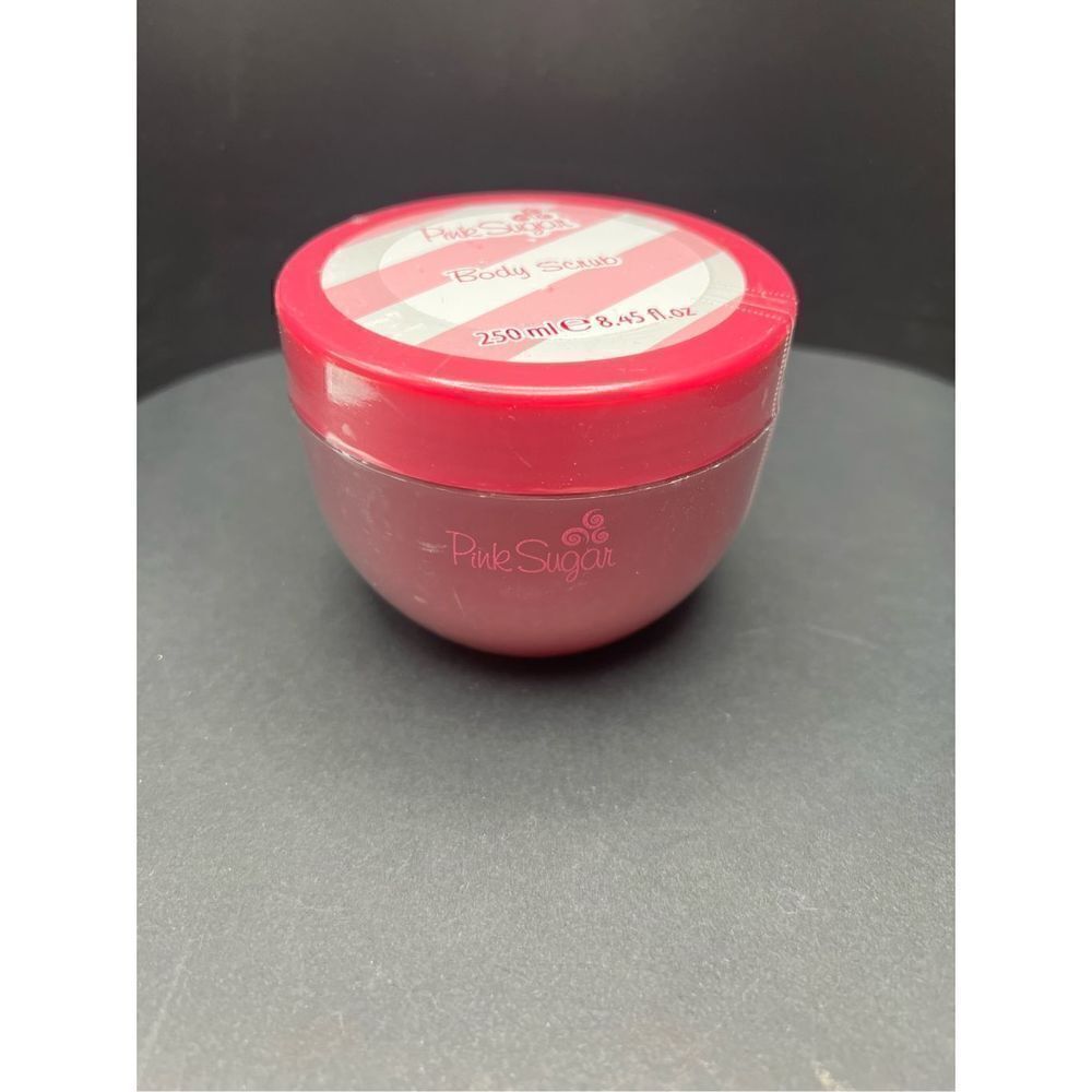 New and Sealed! Aquolina Pink Sugar Body Scrub 250ml / 8.45 fl oz